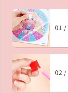 DIY Perle Rhinestone Maleri - ZZH03 Grøn Mark Perle Kat