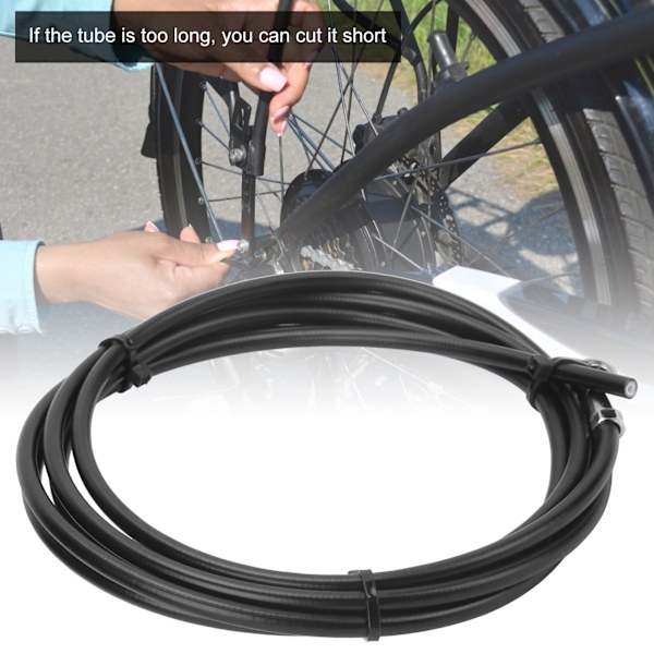Hydraulisk bromsslang för mountainbike, ersättning med nylonbeläggning, fint utförande, motståndskraftig mot höga och låga temperaturer, hög sprängstyrka