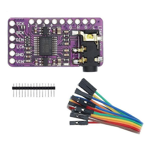 I2S PCM5102A dekoder -PCM5102 I2S-spillermodul for formatkort Digitalt PCM5102 lydkort