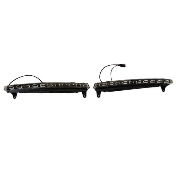 Oppgradert versjon Plug Play Frontfanger LED kjørelys for 2005-2009 Hvit og gul blinklys