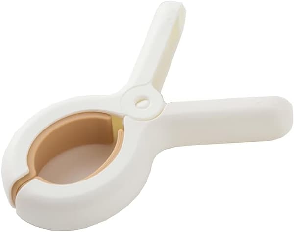 6 stk kraftige klesklyper store plastklesklyper