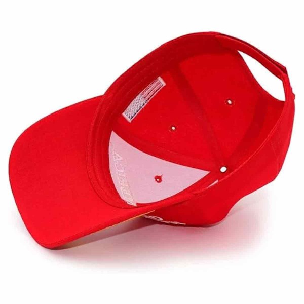 Basebollkeps Justerbar USA Flagga Basebollkeps Make America Great Again Broderad Keps