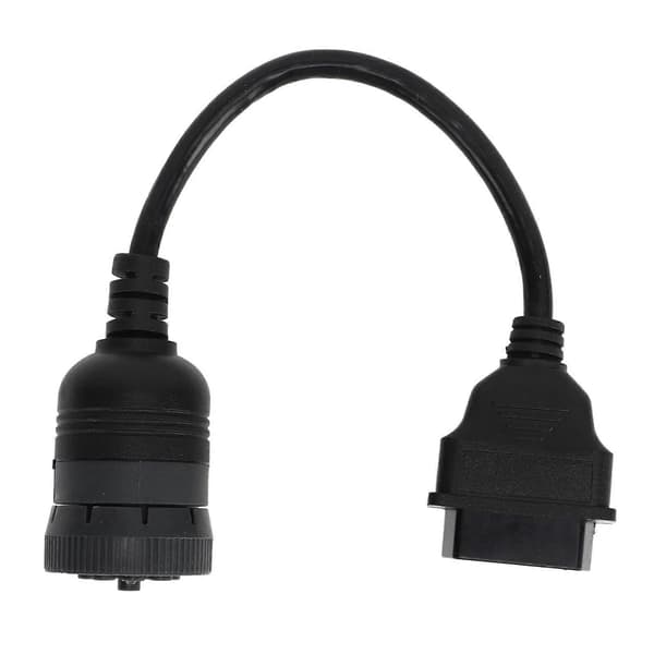 Lastebil Diagnose Grensesnitt Adapter 16 Pin OBD2 9 Pin Adapterkabel Bildiagnoseverktøy