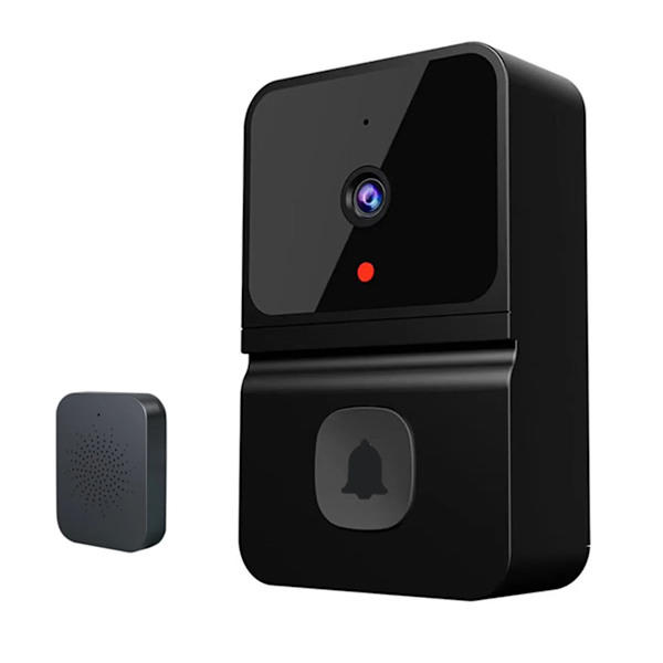 Smart Trådlös Wifi Video Dörrklocka Telefon Dörr Ring Intercom Säkerhetskamera Klocka