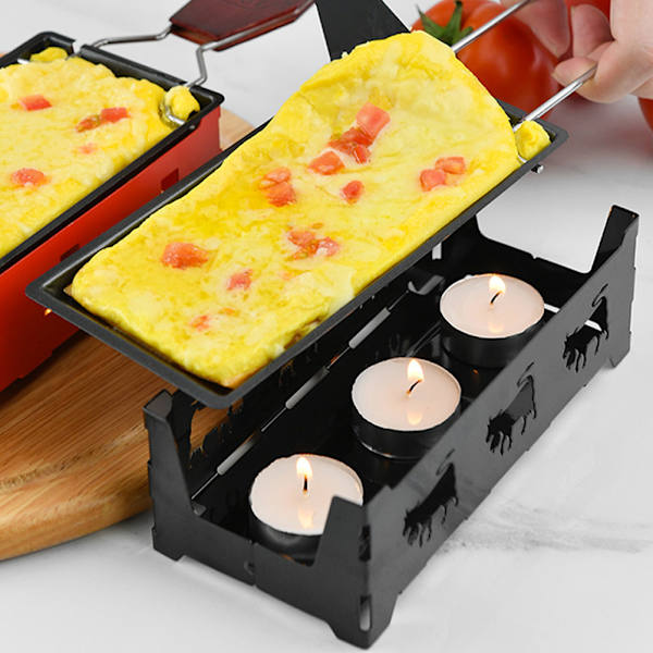 Ljusstake Ost Bakplåt Spis Set Non Stick Raclette