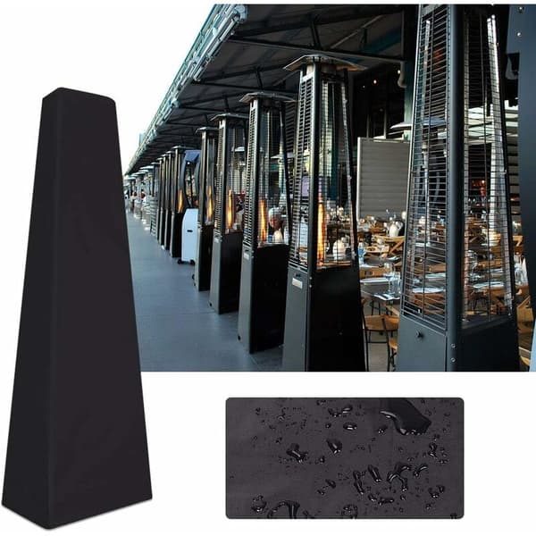 Kraftig, vanntett terrassevarmerdeksel, hagevarmer, pyramide