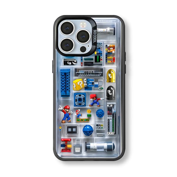 Mekanisk Mario Telefoncover - Kompatibel med iPhone 12 mini B