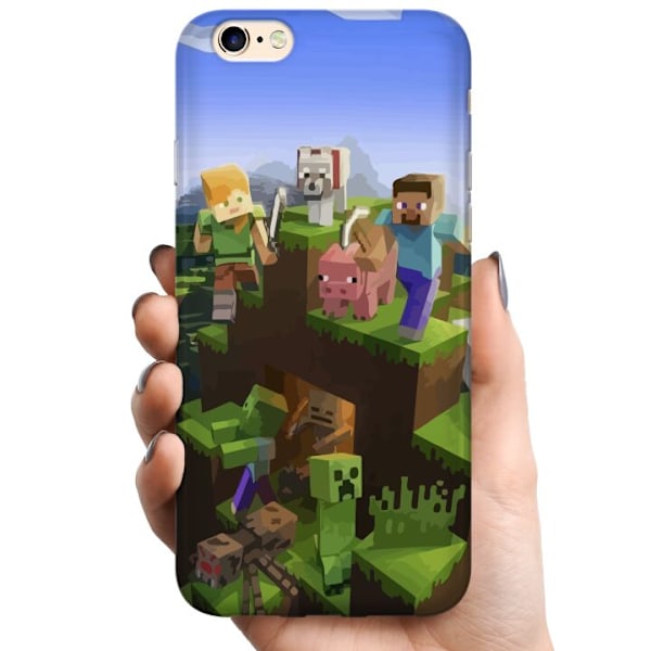 Apple iPhone 6s TPU Mobilskal MineCraft