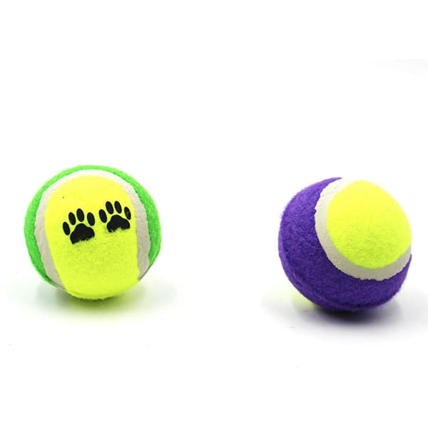 Mini-kumikissa tennispallot, satunnainen väri (3 kpl)