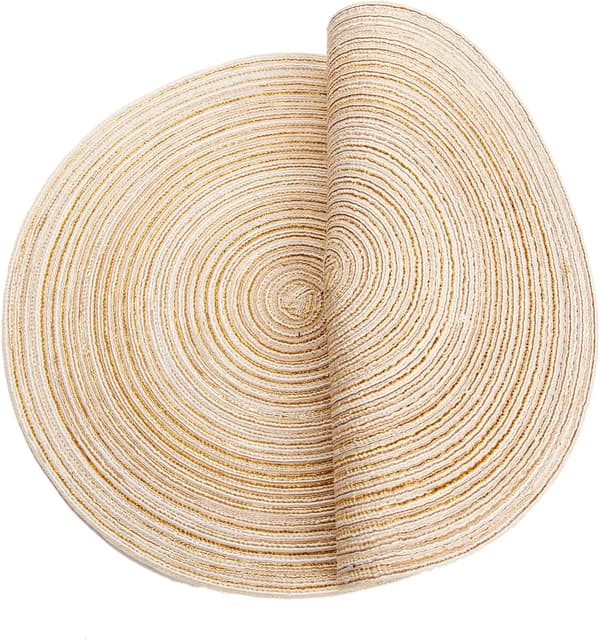 Placemats, 6-pack Värmebeständiga Tvättade Vävda PP Halksäkra