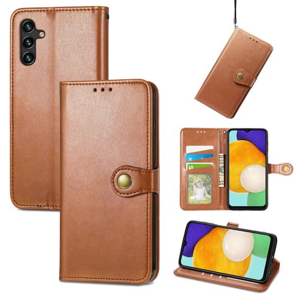 Magnetiskt Flipfodral för Samsung Galaxy S25 Plus / S24 Plus (PU-läder)