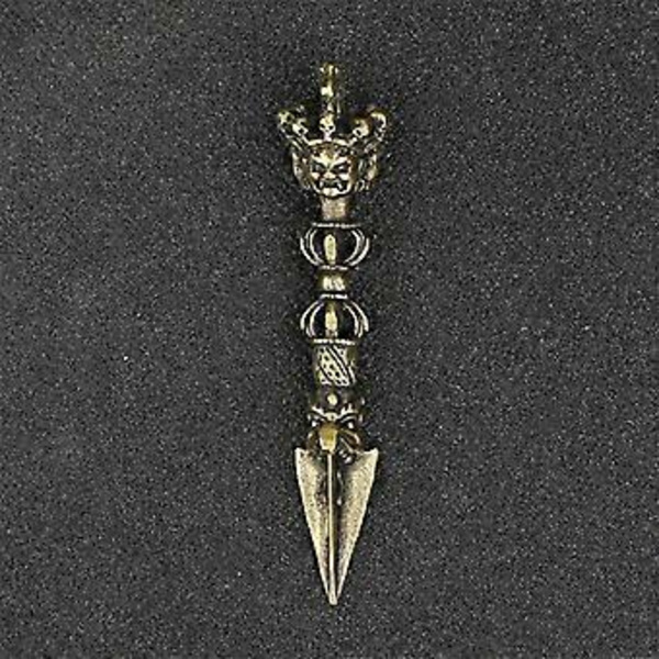 Mini Vajra Støder Ornamenter Dekorationer Feng Hestehoved Kobber til()