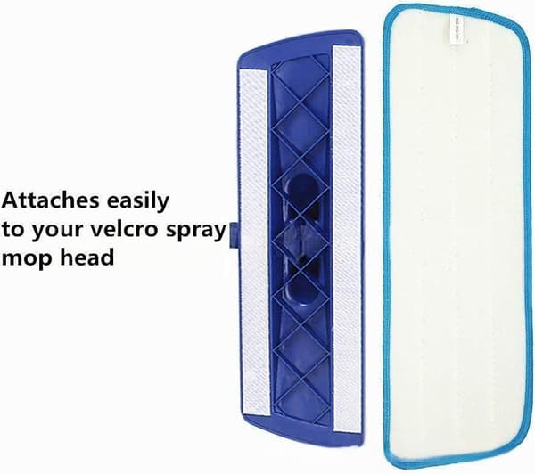 Pakke med 2 erstatningsmoppekluter kompatible med Bona-mopper Pack of 2