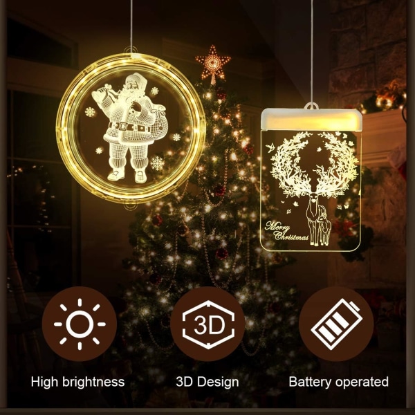 Lumières de Noël Decoration Noël Exterieur, Lumières