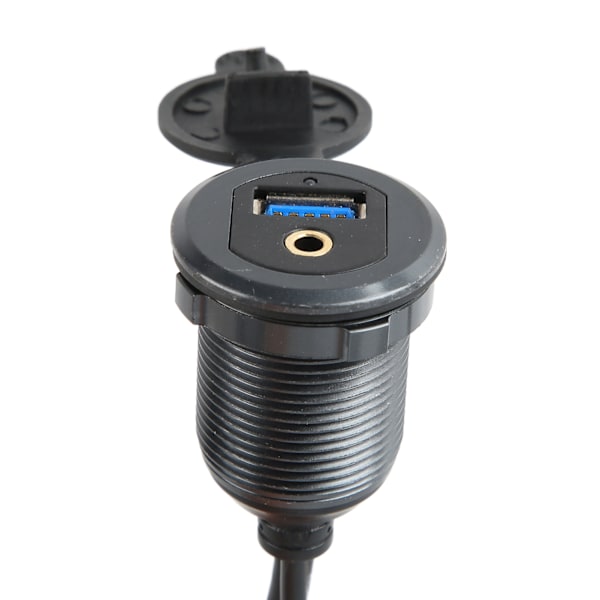 USB Dash Monteringsadapter För Fordonspanel Vattentät Funktion Snabb Överföring Med LED-indikator Och Full Profil Installationsfäste Multi Användning