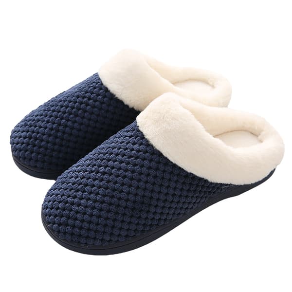 Hjemmesko til Kvinder Varme Memory Foam Anti-Skrid Hjemmesko navy blue 36/37
