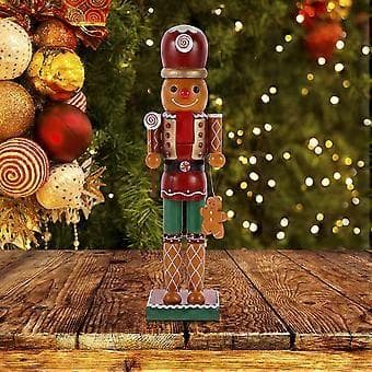 Pepparkaks Jul Nötknäpparfigurer