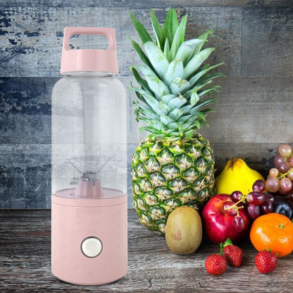 500ML Bärbar USB Laddningsbar Blender Juicer Extraktor för