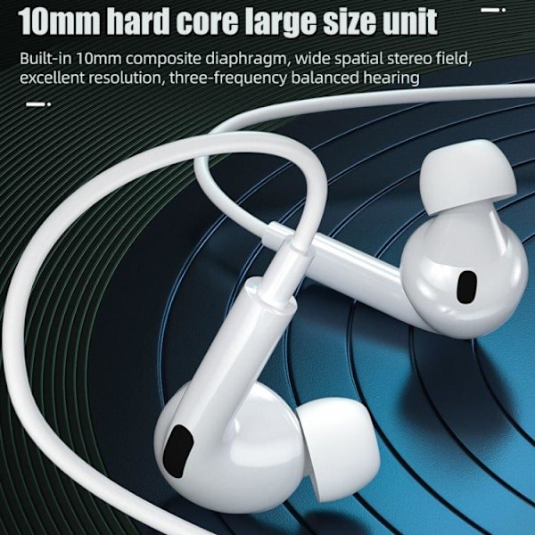 In-ear hörlurar USB-C HIFI Stereo