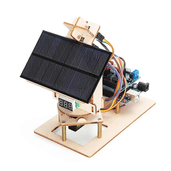 Komplett kit för programmering av solföljarsystem, jättekul STEM-utbildning, fullversion