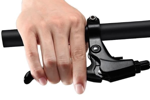Sæt med 2 universelle cykelbremsegreb, 22,2 mm diameter, kompatibel med bremsekomponenter