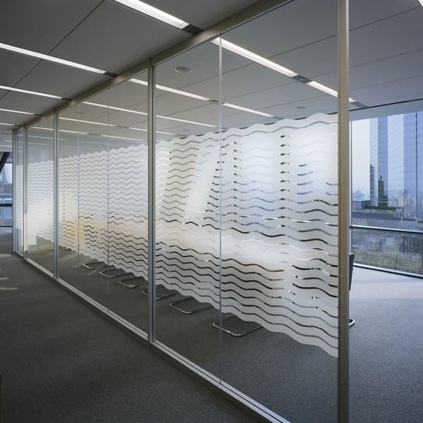 20cm*100cm, PVC materiale, bølgemønster, anti-lys og anti-kiggeri