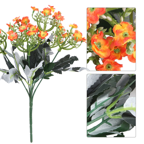 Konstgjord blombukett falsk blomsterarrangemang hem utomhus