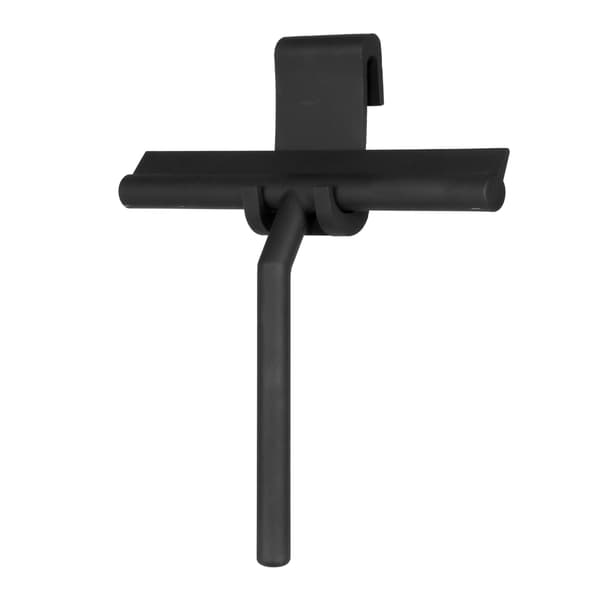 Svart Silikon Duschraka för Badrum 21*16cm (Med Praktisk