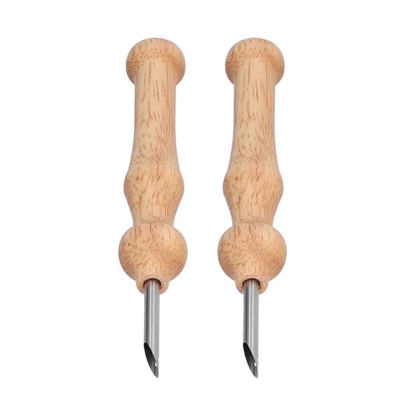 Punch Needle Kit Ergonomi Hållbar Enkel Handarbetstillbehör för Hemmabruk Hantverk