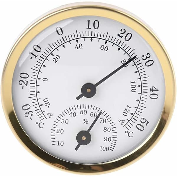 Analogt Innendørs Termometer Hygrometer - Fuktighet Temperaturvisning