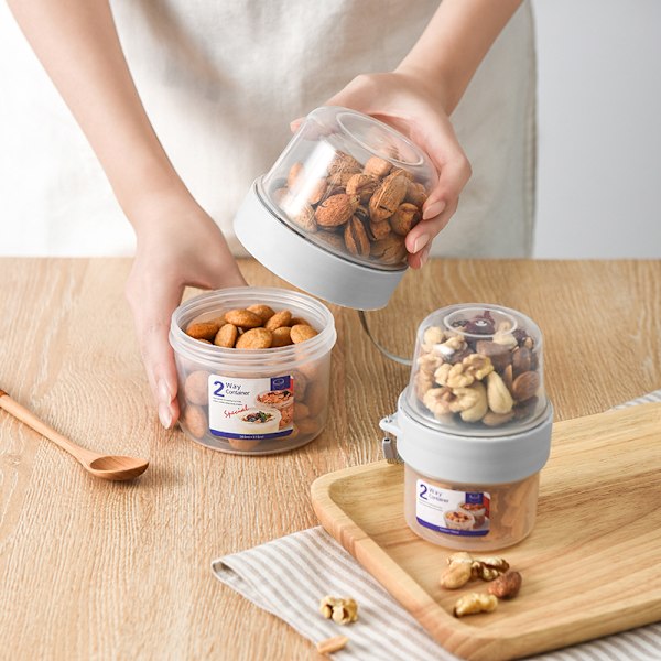 Crystalia Frukost On the Go-koppar, Take and Go Yoghurtkopp med