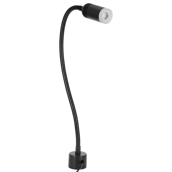 5W LED arbetslampa justerbar svanhals symaskin underhållslampa med magnetfot