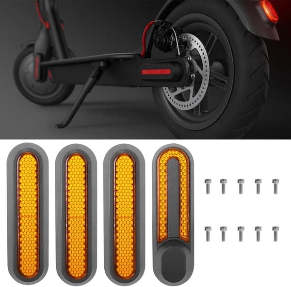 Reflekterande bakhjulsskydd för Mi Pro 2/M365/1S elscooter