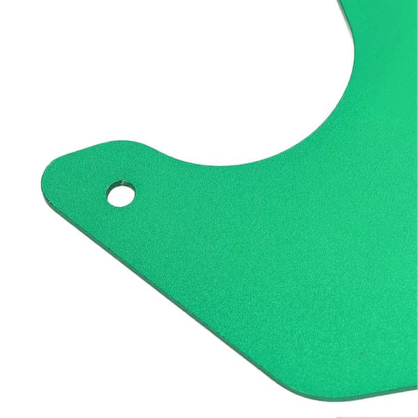 2 stk. motorsykkel sidepanel rammeplate erstatning for Kawasaki Vulcan S 650 2015-2021 Grønn