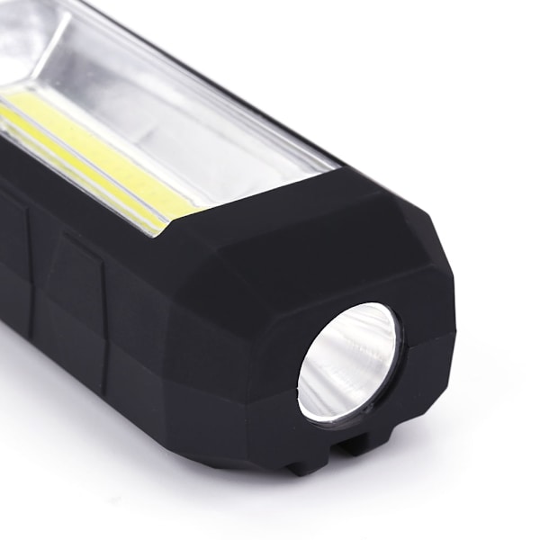USB-laddningsbar COB LED-arbetslampa Nödficklampa