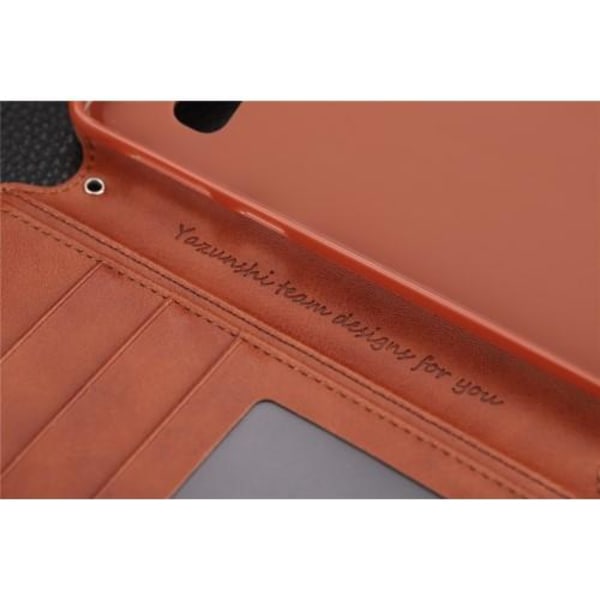 AZNS Plånboksfodral till Samsung Galaxy S10 Plus - Brun Brun