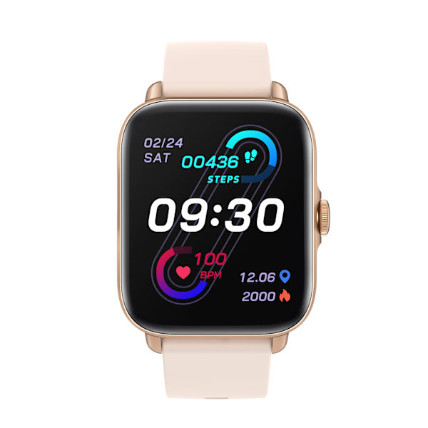 Smartwatch ENKERS 1,7 med samtalsfunktion/ring för klocka