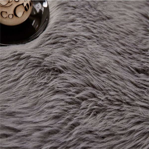 Fleece Teppe Ullteppe Imitasjon Fleece Teppe Mykt Langhåret