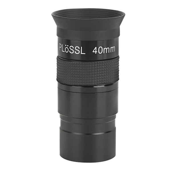 Astronomi-entusiastens val okular, 40 mm Plössl-design med 40 graders synfält för förbättrad visningsupplevelse