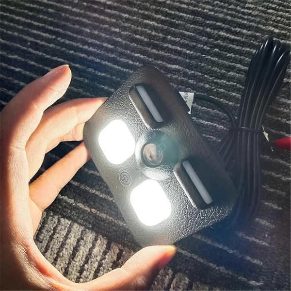 Campinglys LED bagagerumslys til G6 2023 2024 Lampe Bil Interiør Ombygning Kuffert Natlampe