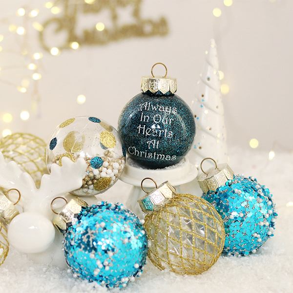 25pcs Christmas Decorations, 6cm Xmas Tree Hanging Ball Xmas