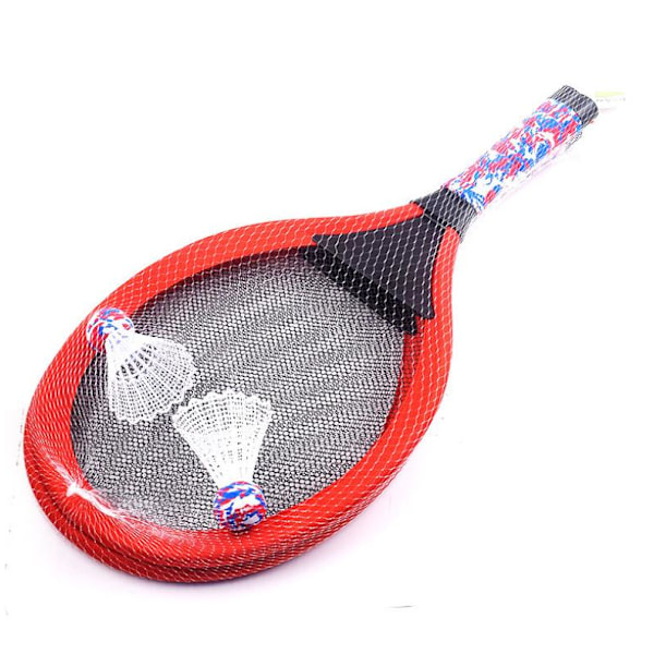 1 set lysande badmintonracket barn tennisracket strand