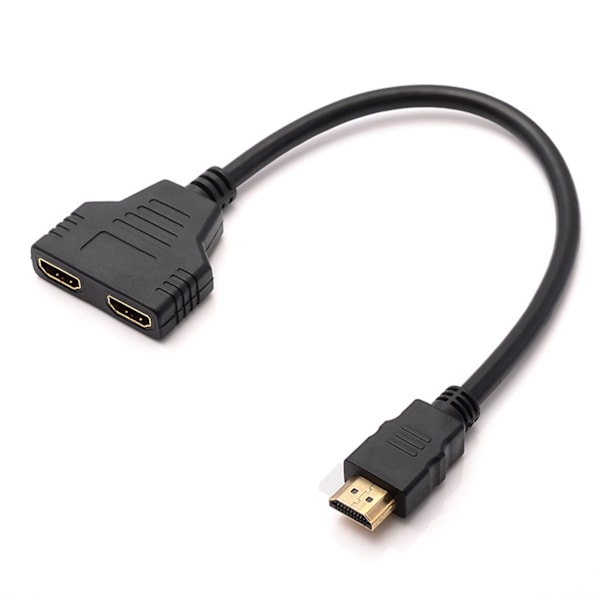 High Definition Multimedia Interface Splitter 1 til 2 1080P HD Multimedia Interface Kabel Splitter