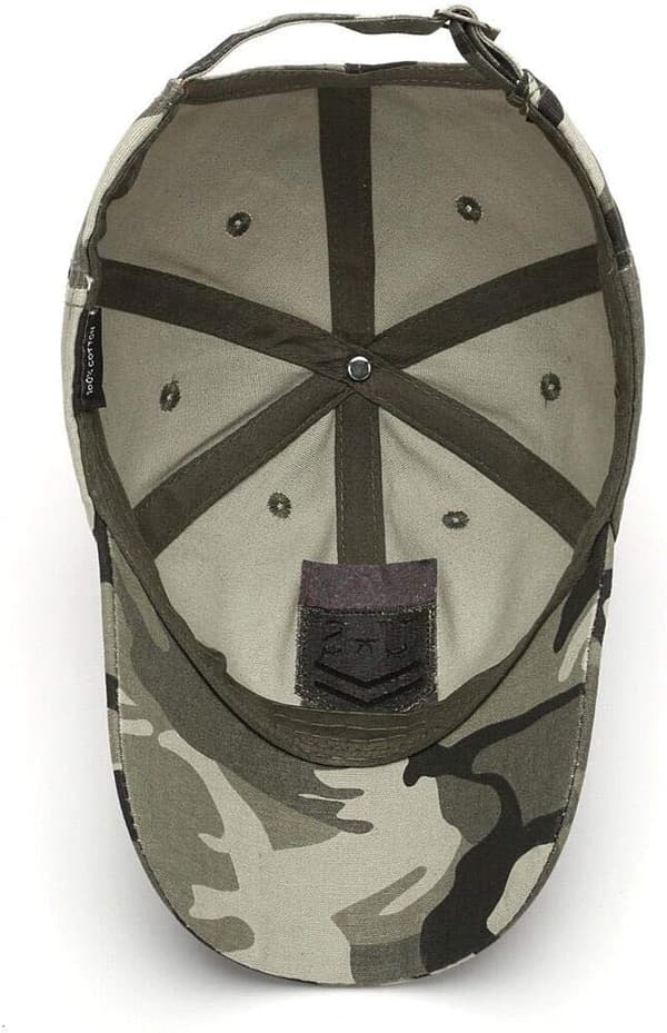 Kamuflage Baseball Cap, Militær Army Camo Baseball Caps Bomuld C
