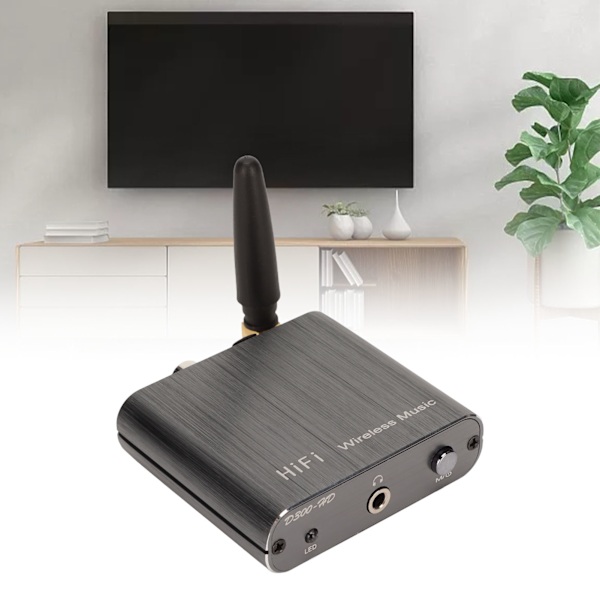 Bluetooth Digital-till-Analog-omvandlare HiFi Hörlursförstärkare Med Koaxial Optisk Ingång Stöd AptX HD För TV Telefon Surfplatta Hemma Bio Användning