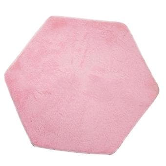 Plysj Barne Telt Teppe Soverompute Erstatning - Heksagonal Rosa()