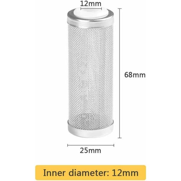 Filterbeskyttelsesnett, Rustfritt Stål Filterinntakshette