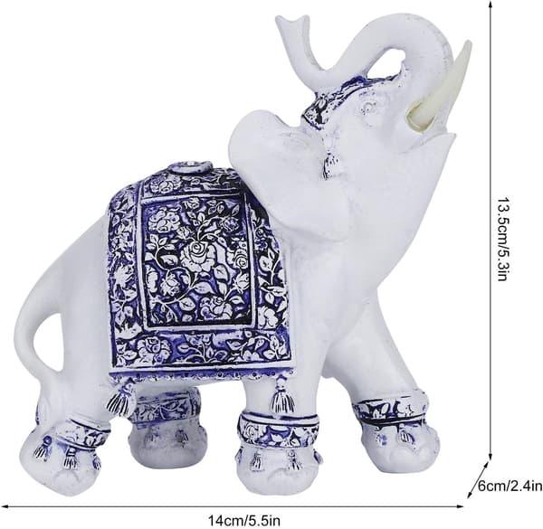 Elefant Statuer Dekoration, Dekorativ Elefant Figur Hjem De