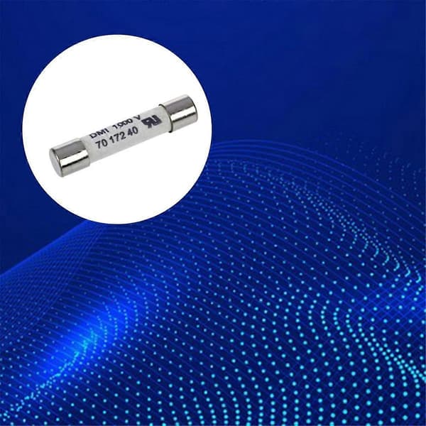 1000V 500MA 10 stk. 6.3X32mm Multifunktionel Praktisk Bærbar Hvid Keramisk Sikring til Multimeter