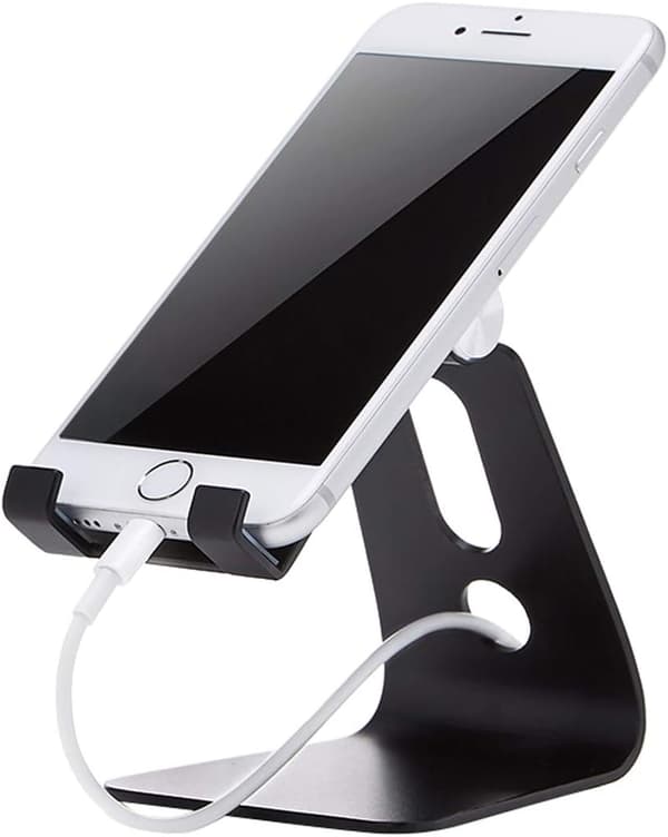 Sort Basics Justerbar Mobiltelefonholder til iPhone og Android